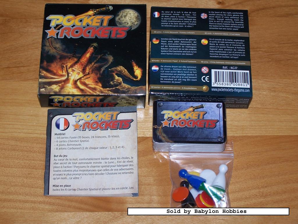 Card Games Pocket Rockets (by Asmodee) 19359 eBay