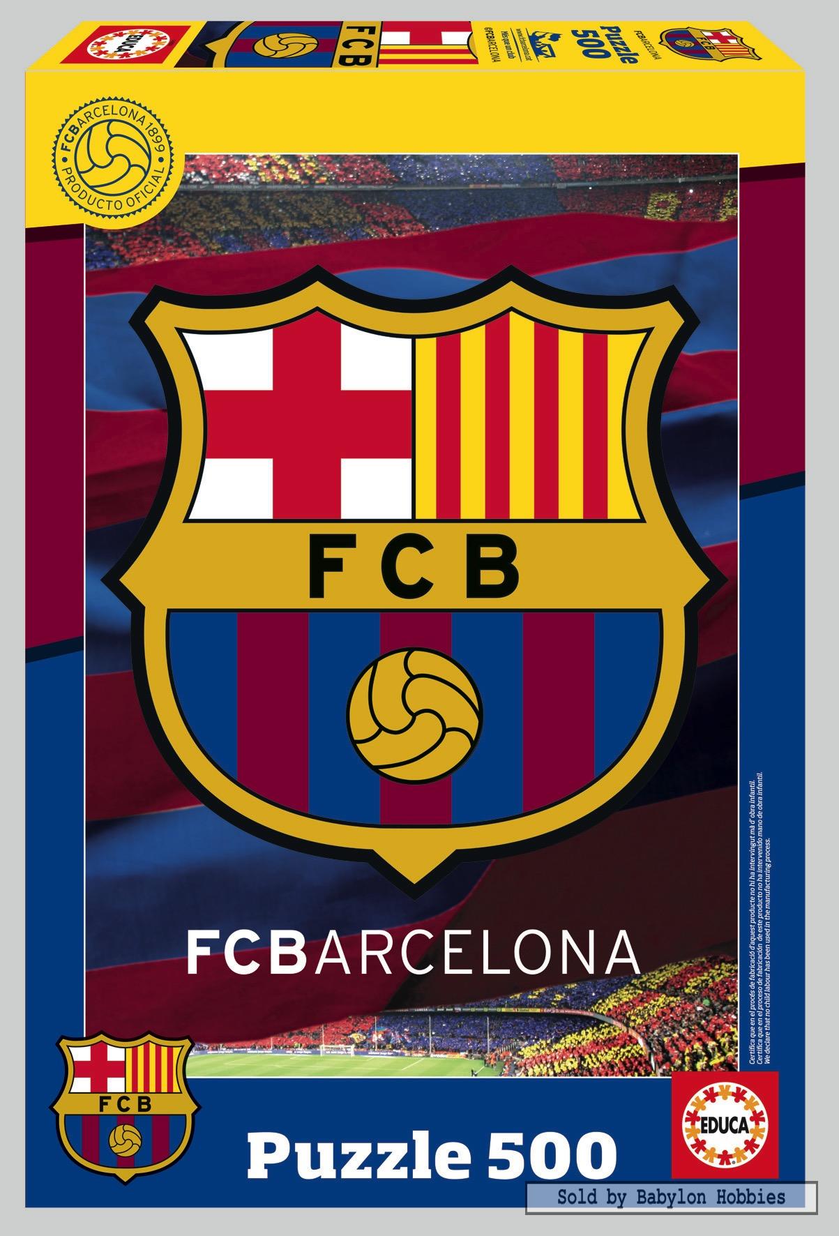 picture of EDUCA 500 pieces jigsaw puzzle FC Barcelona (14803)