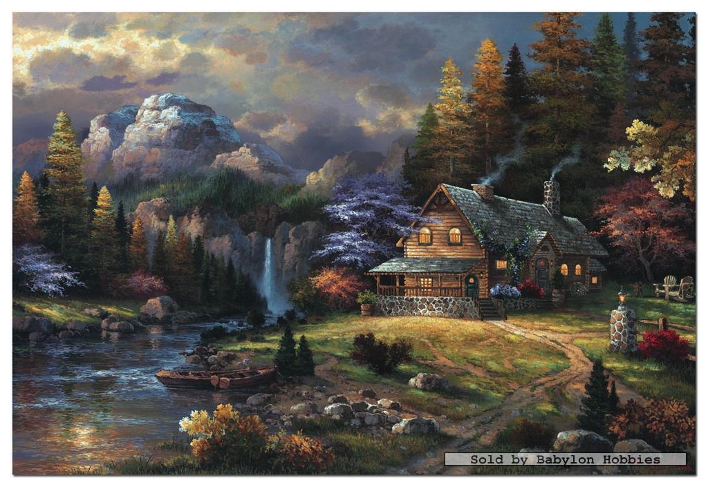 picture 1 of EDUCA 4000 pieces jigsaw puzzle James Lee   Mountain