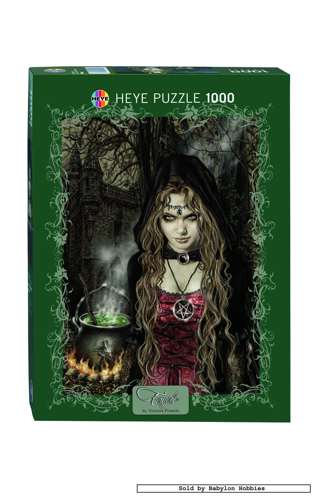 picture 3 of Heye 1000 pieces jigsaw puzzle Victoria Frances   Witch 