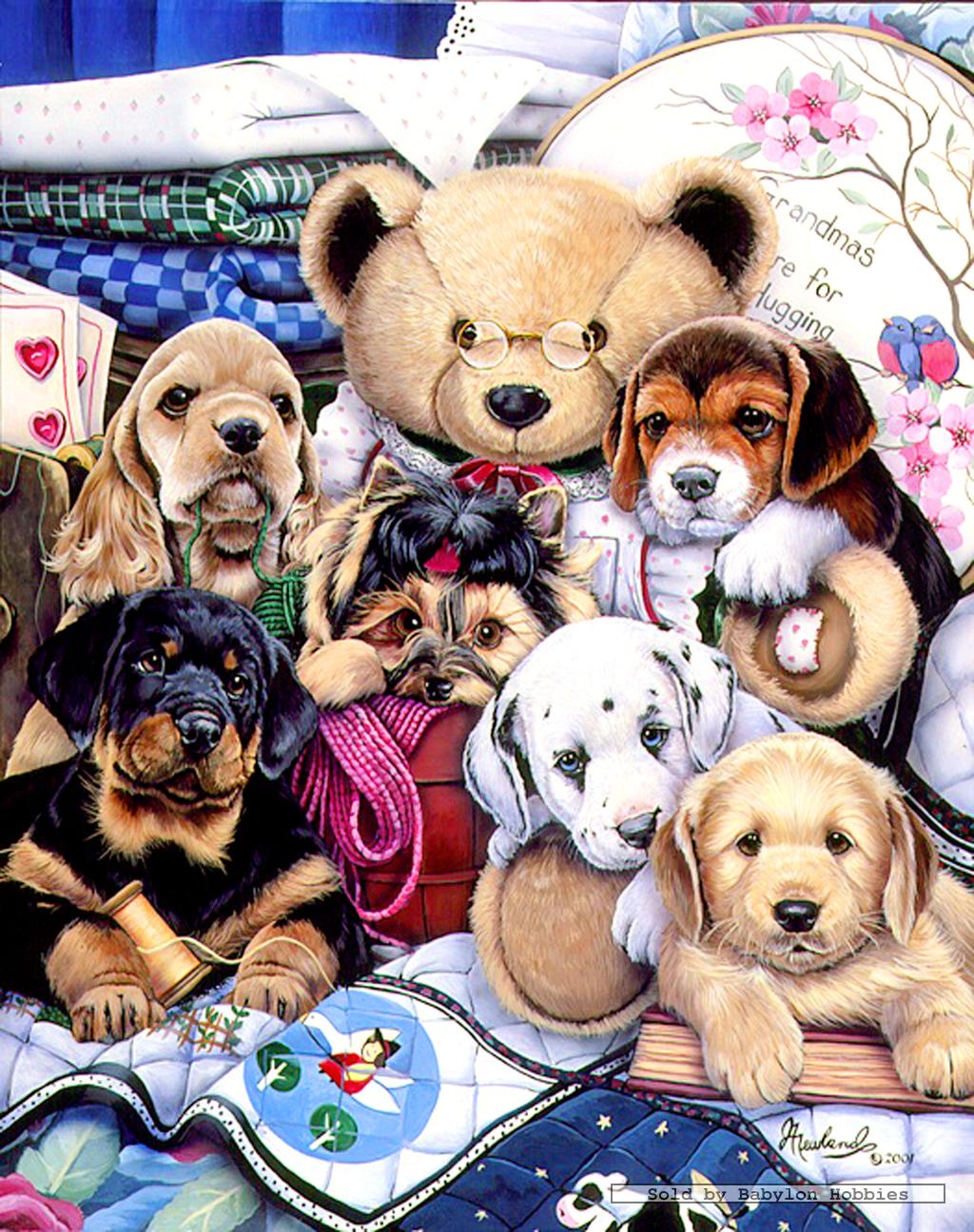 puppy puzzle 300 pcs jigsaw puzzle newland puppy easy grip dogs puppy puzzle 300 pcs jigsaw puzzle newland puppy easy grip dogs