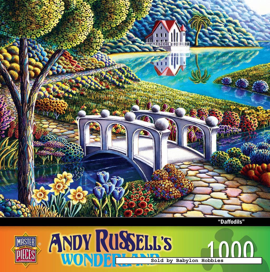 NEW Masterpieces jigsaw puzzle 1000 pcs Andy Russell Daffodils 71110