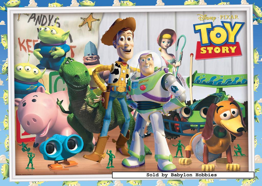60 pcs jigsaw puzzle: Floor puzzles - Toy Story (Disney) (Ravensburger