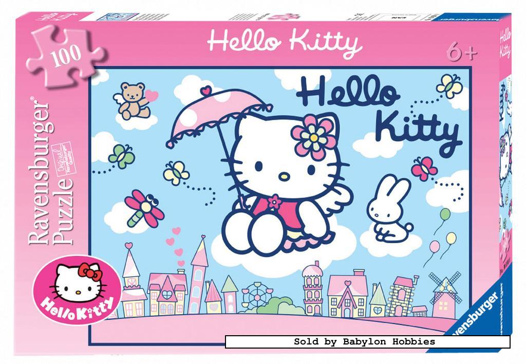 picture 1 of 100 st legpuzzel: Hello Kitty - Hello Kitty (door Ravensburger) 108015