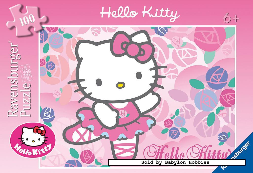 picture 1 of 100 st legpuzzel: Hello Kitty - Hello Kitty (door Ravensburger) 108947