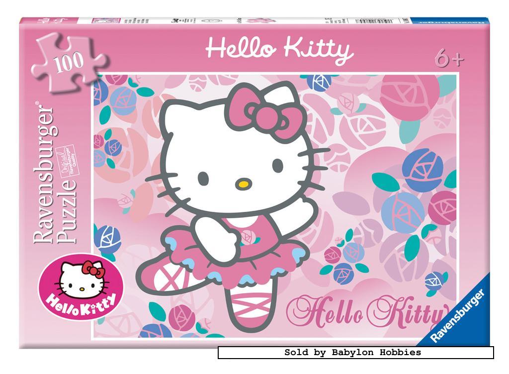 picture 2 of 100 st legpuzzel: Hello Kitty - Hello Kitty (door Ravensburger) 108947