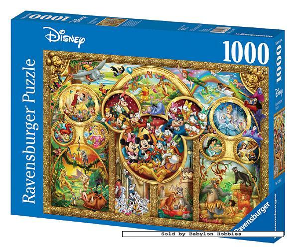 NEW Ravensburger jigsaw puzzle 1000 pcs The Best Disney Themes 152667 