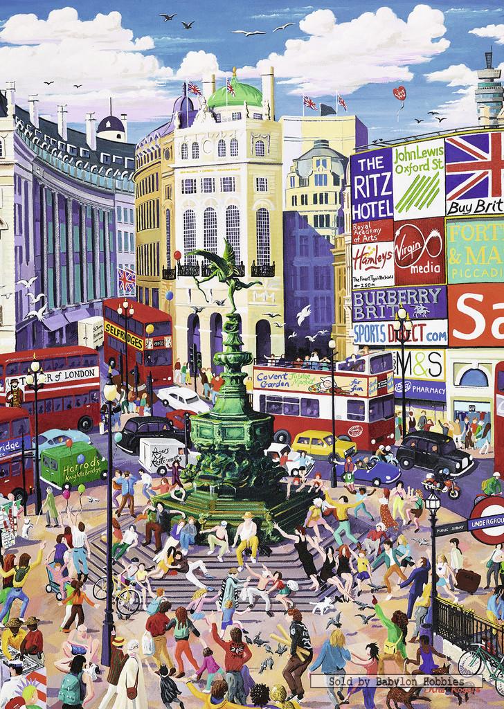 picture 2 of 1000 st legpuzzel: Piccadilly circus (door Ravensburger) 193844