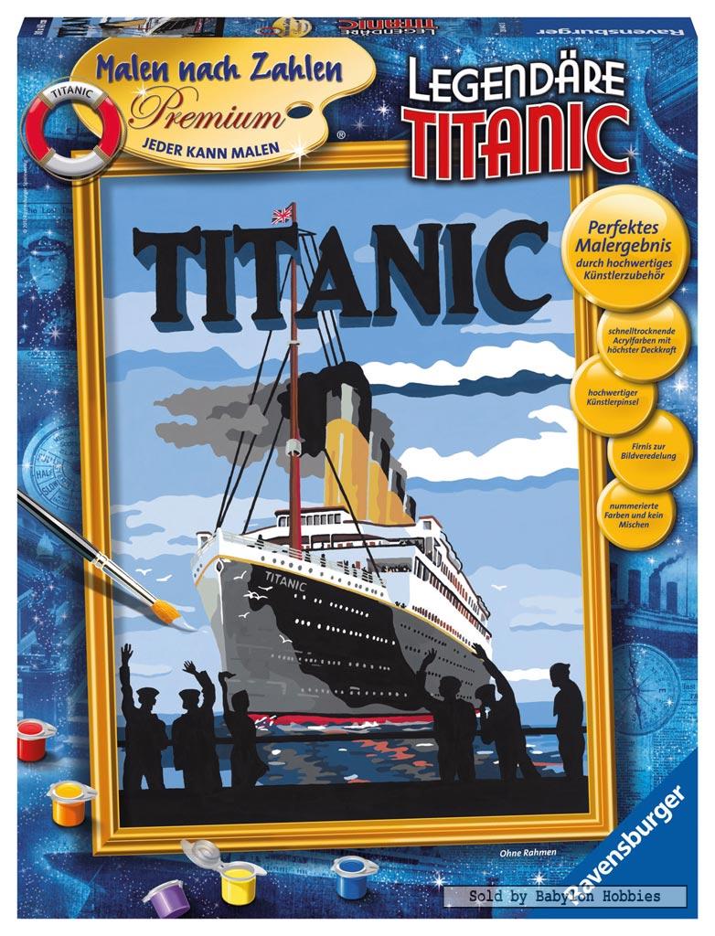 Painting by Numbers Legendaric Titanic (by Ravensburger) 288403 eBay