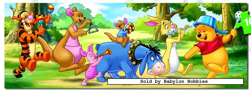 disney winnie the pooh puzzle train