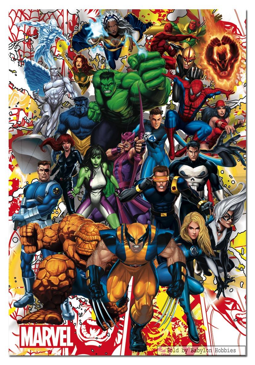 500 pcs jigsaw puzzle Marvel Marvel Heroes (EDUCA 15560