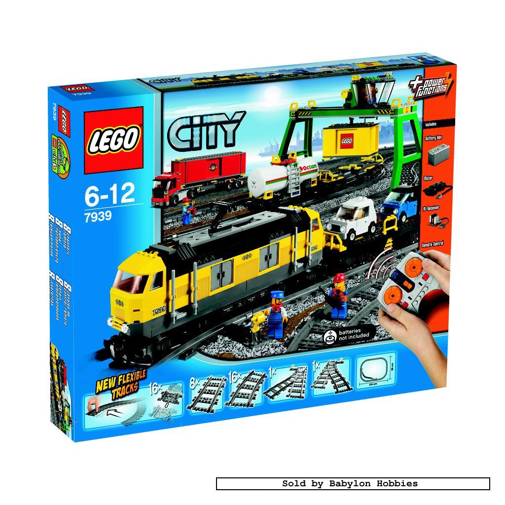 city cargo train(by lego 7939