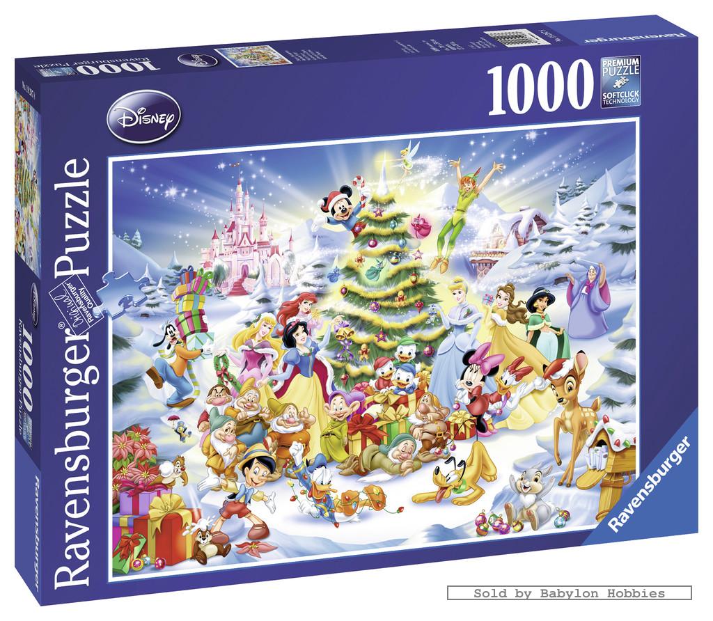 1000 pcs jigsaw puzzle: Disney - Christmas with Disney (Christmas) | eBay