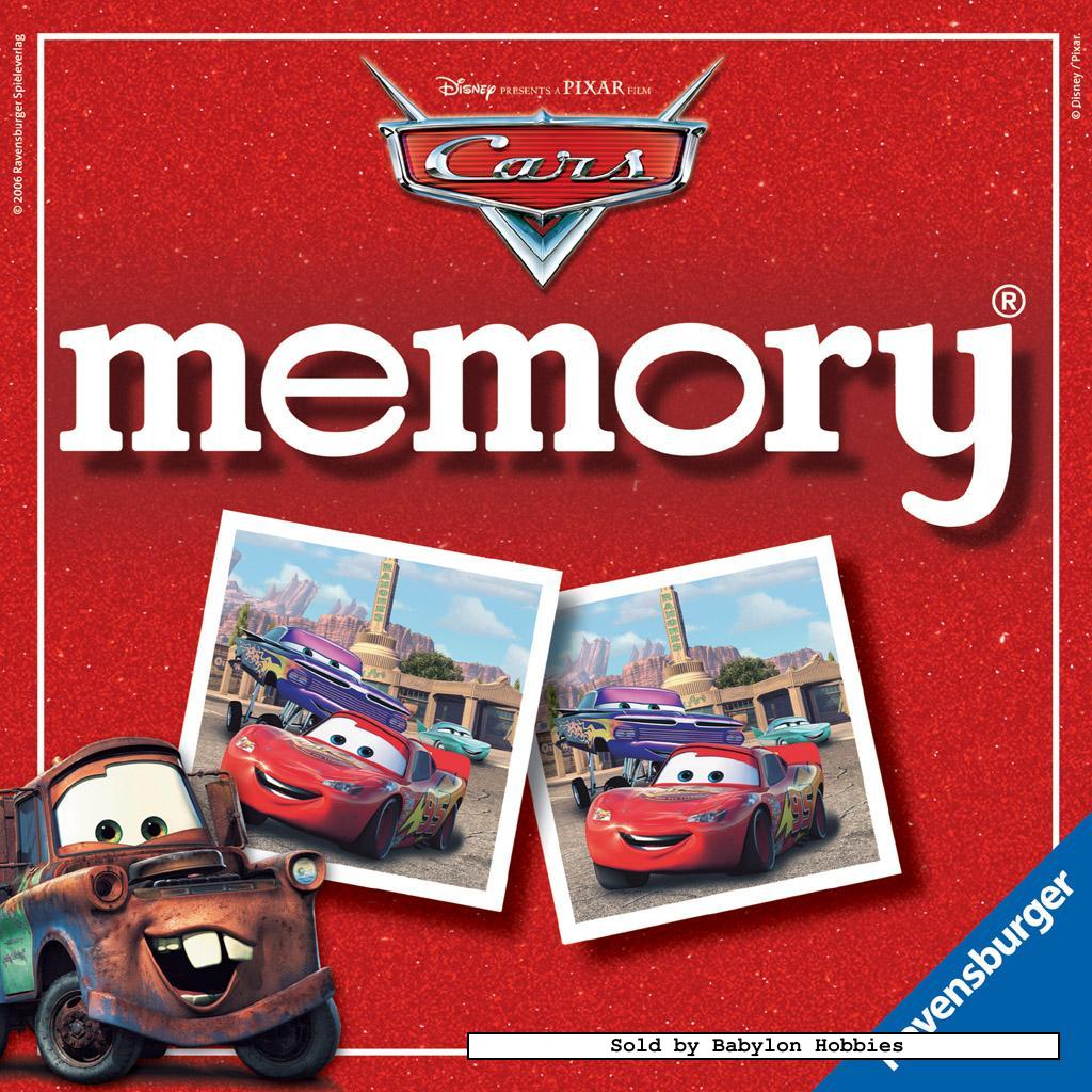 cars memory match game